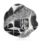 designed by Ada CHMIEL (?), Decorative plate, Wytwórnia Wyrobów Ceramicznych "Steatyt".
