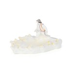 designed by Franciszek KALFAS (1898 - 1968), Figure "Juhas on the mountain pasture", "Ćmielów" Table Porcelany Plant.