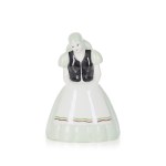 designed by Bogumił MARCINEK (1904 - 1940), figurine "Magdusia", "Ćmielów" Table Porcelany Plant