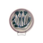 Platter with "Kora" type decoration, "Włocławek" Faience Works in Włocławek