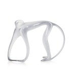 designed by Hanna ORTHWEIN (1916 - 1968), Figurine "Gibon", "Ćmielów" Table Porcelany Plant.