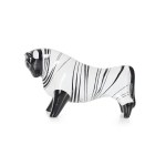 designed by Wincenty POTACKI (1904 - 2001), "Bull" figurine, "Ćmielów" Table Porcelany Plant.
