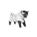 designed by Wincenty POTACKI (1904 - 2001), "Bull" figurine, "Ćmielów" Table Porcelany Plant.