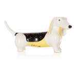 Figurine "Dachshund", Table Porcelany Works "Ćmielów"