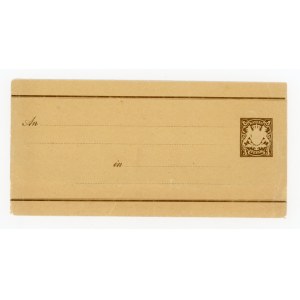 Bayern, Briefumschlag, 3 Pfennig (133)