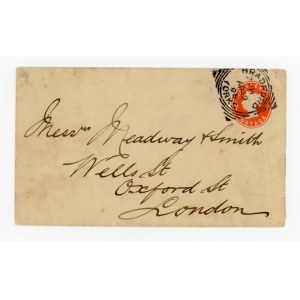 United Kingdom, letter from Bradford to London, 1895 (141)