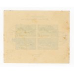 5th National Philatelic Exhibition in Warsaw, 1938. Canceled block (160)