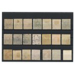 Polen, 1920er Jahre. Set mit 21 Briefmarken, größtenteils gestempelt (190)