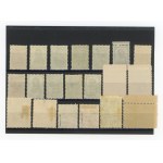 Lithuania, Second Polish Republic, Set of 20 unused stamps, some with adhesive patches. (222)