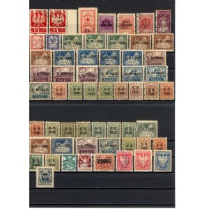 Poland, set of 59 stamps, mostly unused (230)