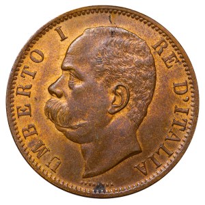 Włochy, 10 centów, 1894 rok, BI