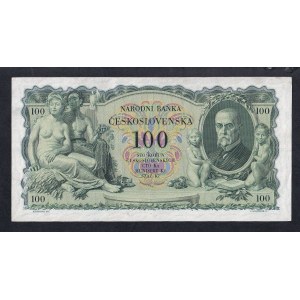 Czechoslovakia, 100 Korun, 1931, VF