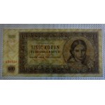 Czechoslovakia, 1000 Korun, 1945, XF