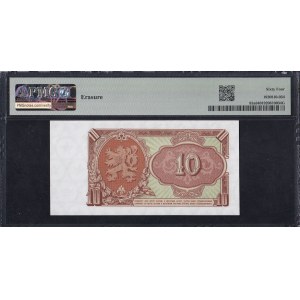 Czechoslovakia, 10 Korun, 1953, Choice UNC 64