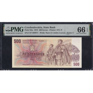 Czechoslovakia, 500 Korun, 1973, Gem UNC 66 EPQ