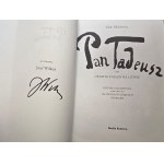 Józef Wilkoń, Książka 'Pan Tadeusz A. Mickiewicz’ 2015, w etui, sygnatura autorska, 456 stron