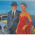 Ewa Mroczek, City before dusk