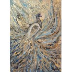 Mariola Swigulska, Peacock dance in emerald and gold