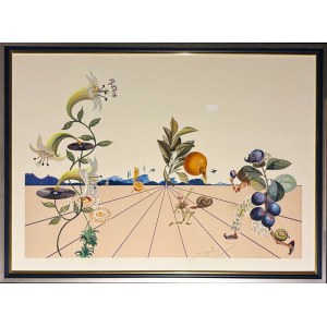 Salvador DALI (1904-1989), Flordali I, Lily musicale et compagnie, 1981
