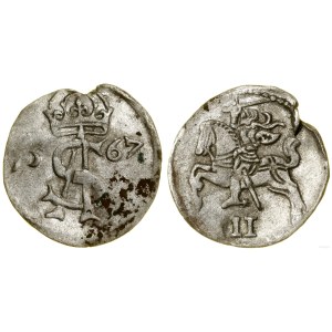 Poland, dwudenar, 1567, Vilnius