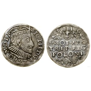 Poland, trojak, 1590, Poznań