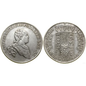 Sasko, tolar, 1766 EDC, Drážďany