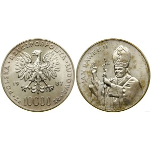 Poland, 10,000 zloty, 1987, Warsaw