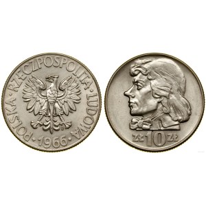 Polonia, 10 zloty, 1966, Varsavia