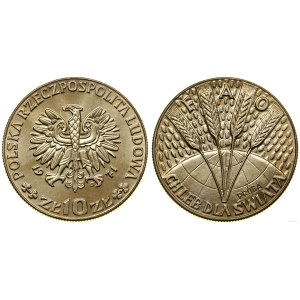 Poland, 10 zlotych, 1971, Warsaw.