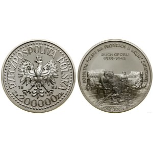 Polsko, 200 000 PLN, 1993, Varšava