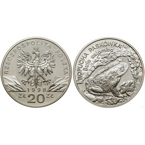 Poland, 20 zlotych, 1998, Warsaw.