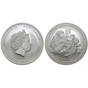 Australia, $1, 2016, Perth