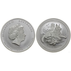 Australia, $1, 2018, Perth
