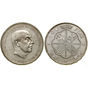 Spain, 100 pesetas, 1966, Madrid