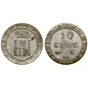 Germany, 10 centimes, 1808 C, Clausthal