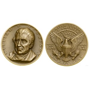 United States of America (USA), Presidents of the United States - William Henry Harrison, 1966, New York.