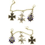 Germany, miniatures of 3 decorations, pre-1918