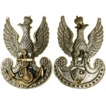 Poland, navy eagle to cap, United Kingdom