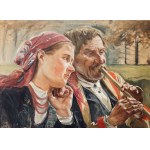 Wincenty Wodzinowski, Peasant Couple