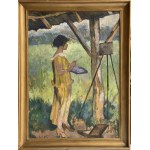 Kazimierz Sichulski, Painter in the open air