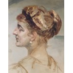 Jacek Malczewski, Portrait of Mrs. Z. (Portrait of Maria Sozanska)