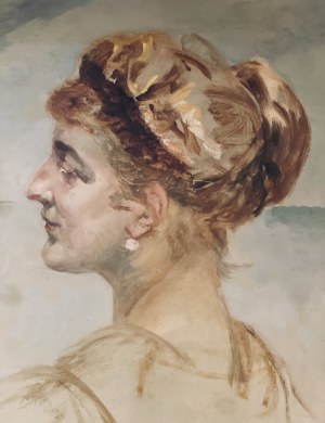 Jacek Malczewski, Portret pani Z. (Portret Marii Sozańskiej)