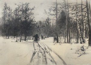 Michał Gorstkin-Wywiórski, Sanna w lesie