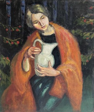 Wilhelm (Wilk) Ossecki, Alina z dzbanem jagód