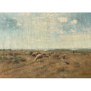 Sergej Ivanovich Vassilkovski, Paesaggio con pecore