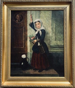 Ferdinand Georg Waldmüller, Kwiaciarka