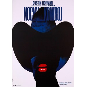 designed by Waldemar ŚWIERZY (1931–2013), *Nocny kowboj* (Night Cowboy), design from 1973, printed in 2016