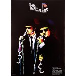 designed by Mirosław ŁAKOMSKI (b. 1950), The Blues Brothers. Poster signed by the artist, Łakomski 2021