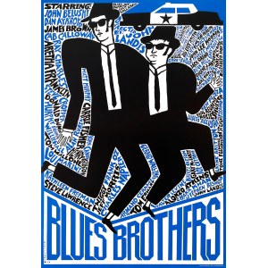proj. Andrzej KRAJEWSKI (1933-2018), Blues Brothers, 2012