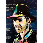 by Mirosław ŁAKOMSKI (b. 1950), Raiders of the Lost Ark. Poster signed by the artist, Łakomski 2021